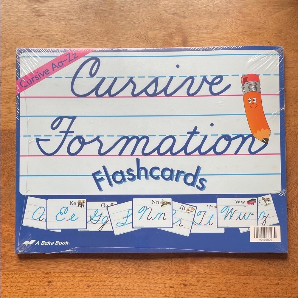 NEW A Beka Cursive Formation Flashcards